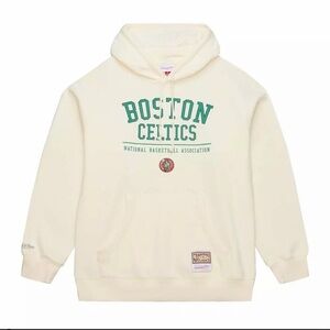 NWT Mitchell & Ness 
BOSTON CELTICS
Walk-Off Fleece Hoodie Vintage Log 2XL